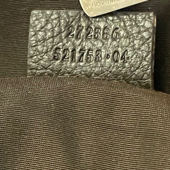 Gucci GG Crystal Glossy Shoulder Bag Hobo Bag 272386 521753 04 - Picture 14 of 15